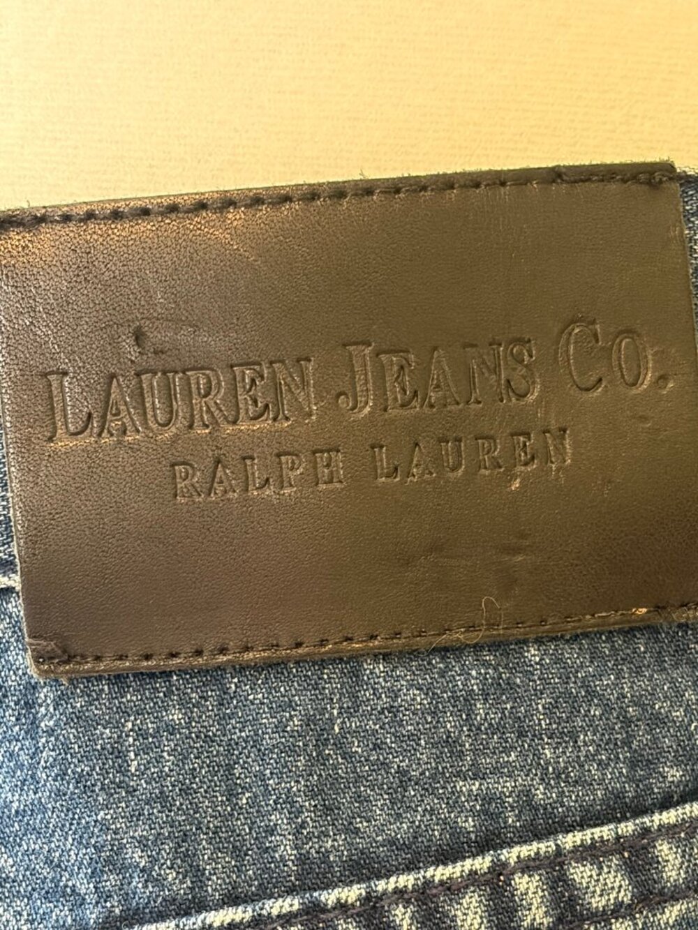 Vintage Lauren Jeans Co Ralph Lauren Denim Maxi Skirt - Picture 7 of 16
